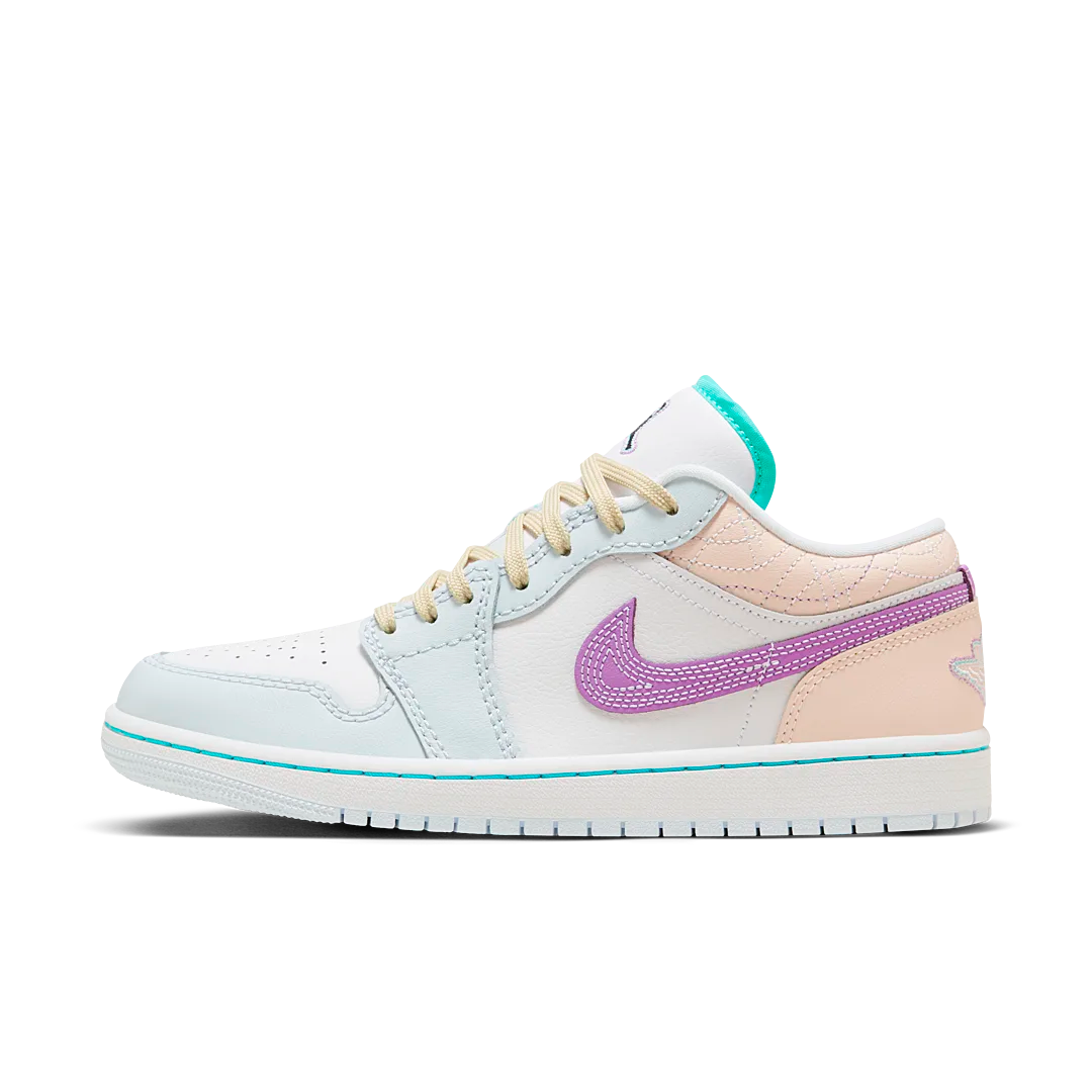 Overkicks - Air Jordan 1 Low Multi-Color Sashiko (FV3623-151) - vista lateral