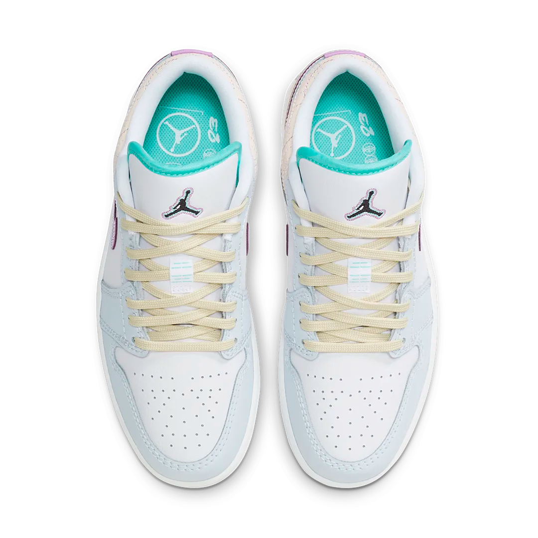 Overkicks - Air Jordan 1 Low Multi-Color Sashiko (FV3623-151) - par completo