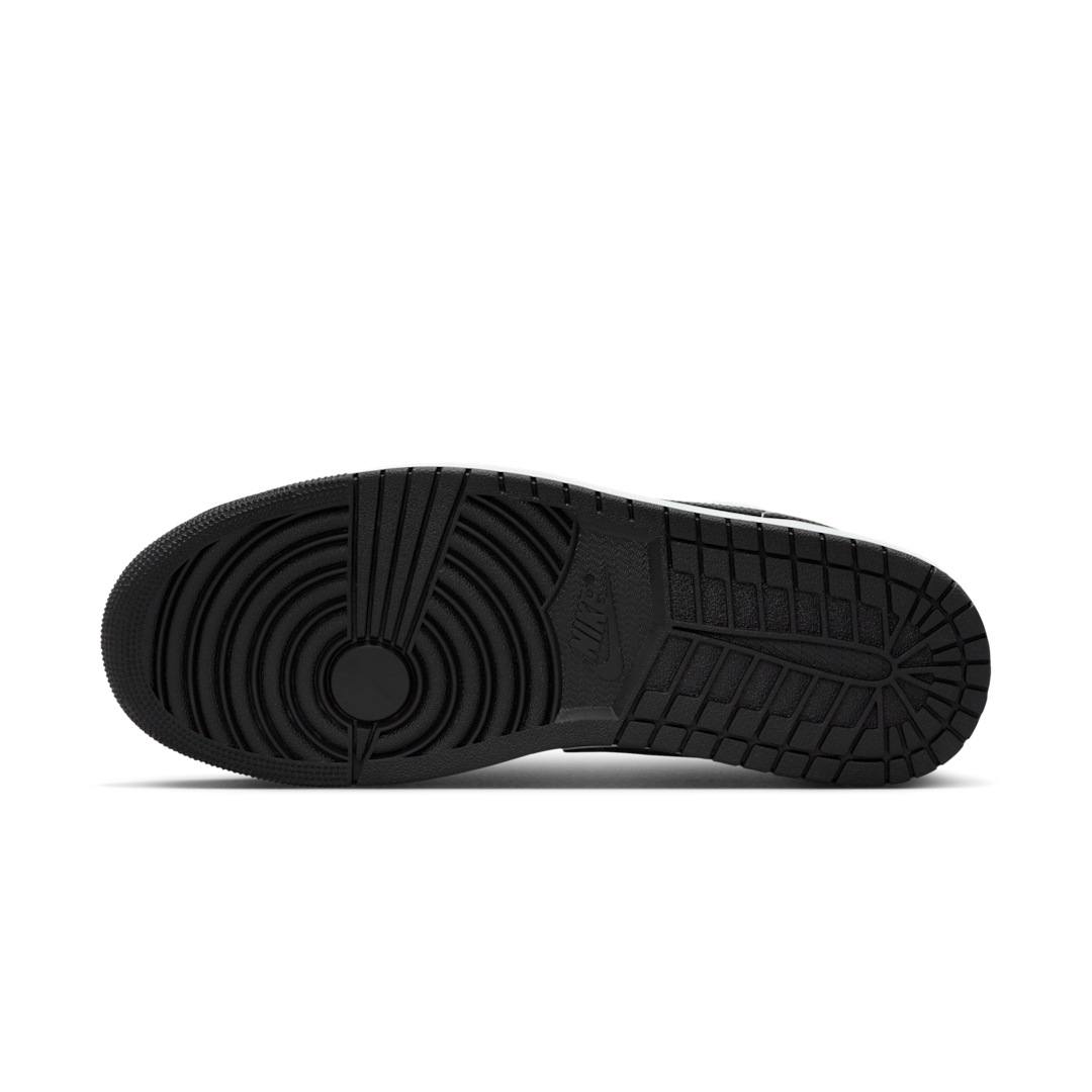 Overkicks - Air Jordan 1 Low Neutral Grey Infrared (553558-045) - detalle suela