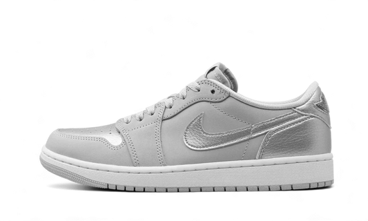 Overkicks - Air Jordan 1 Low OG Metallic Silver (CZ0790-002) - vista lateral