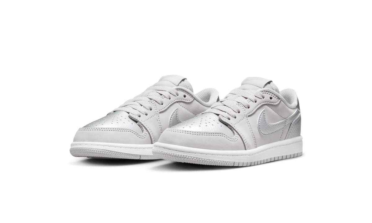 Overkicks - Air Jordan 1 Low OG Metallic Silver (PS) (FQ5436-002) - imagen 2
