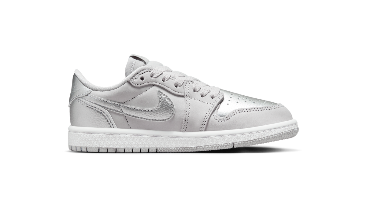 Overkicks - Air Jordan 1 Low OG Metallic Silver (PS) (FQ5436-002) - imagen 4