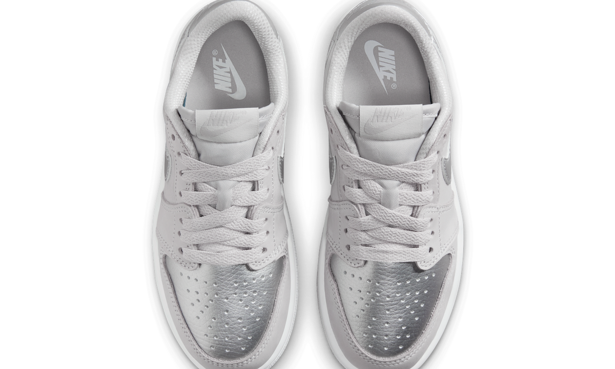 Overkicks - Air Jordan 1 Low OG Metallic Silver (PS) (FQ5436-002) - imagen 5