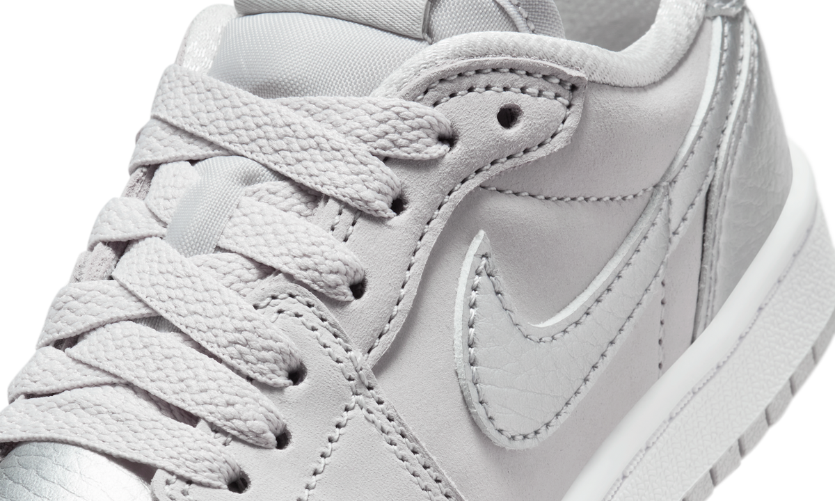 Overkicks - Air Jordan 1 Low OG Metallic Silver (PS) (FQ5436-002) - imagen 7