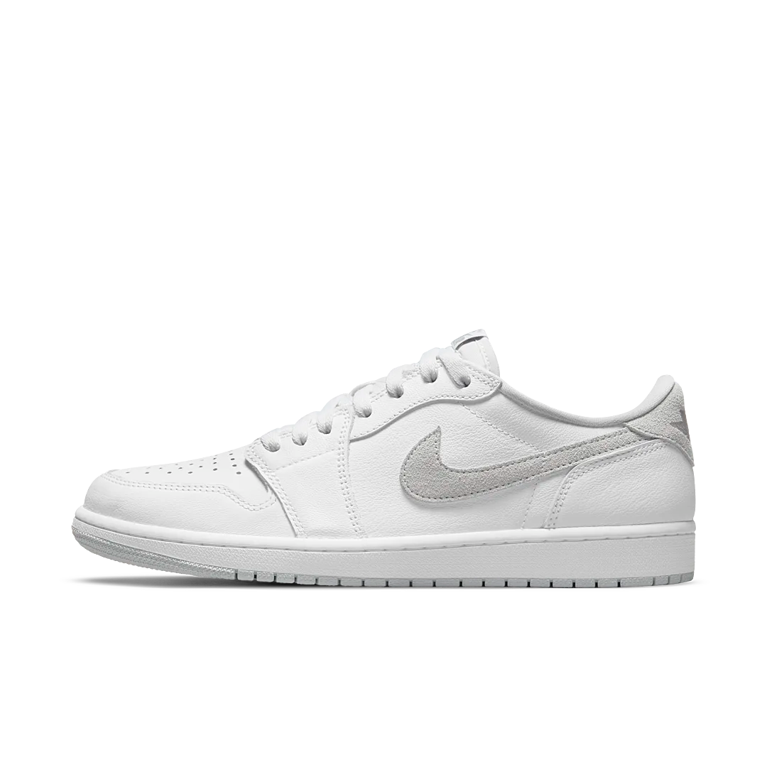 Overkicks - Air Jordan 1 Low OG Neutral Grey (2021/2024) (CZ0790-100) - vista lateral