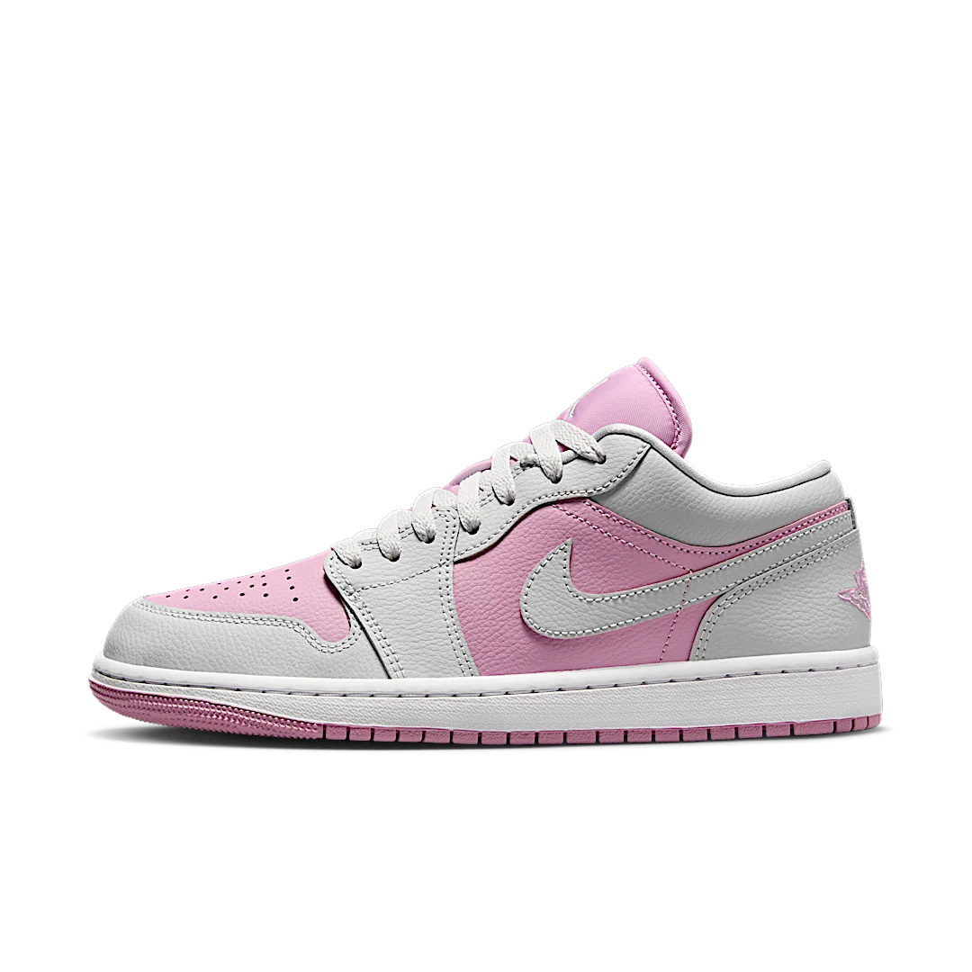 Overkicks - Air Jordan 1 Low Orchid Neutral Grey (DC0774-510) - vista lateral