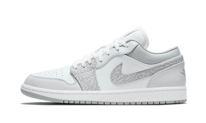 Overkicks - Air Jordan 1 Low PRM Smoke Grey Elephant (DH4269-100) - vista lateral