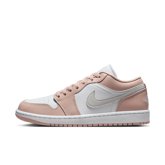 Overkicks - Air Jordan 1 Low Particle Beige (DC0774-120) - vista lateral