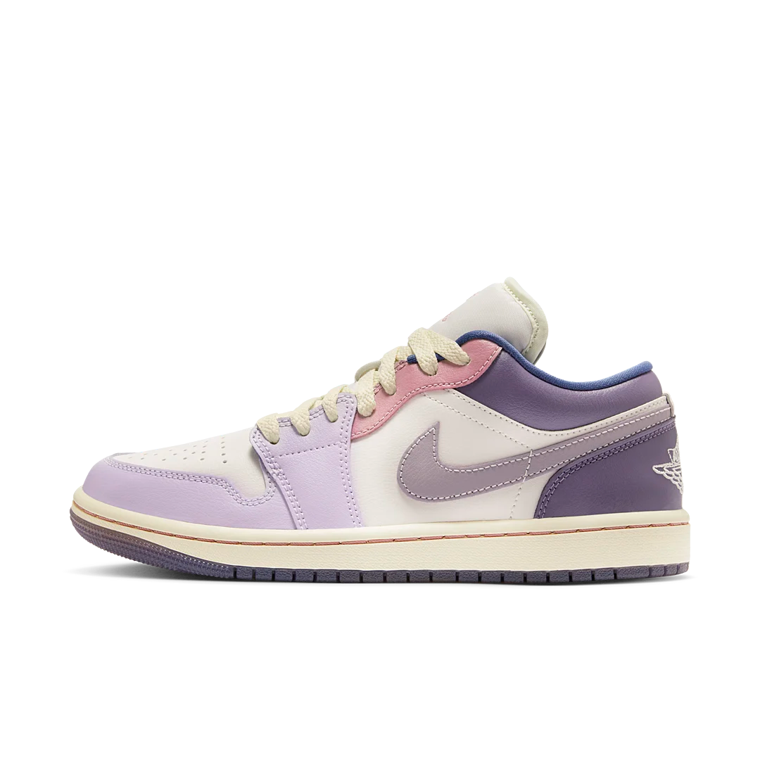 Overkicks - Air Jordan 1 Low Pastel Purple (DZ2768-651) - vista lateral