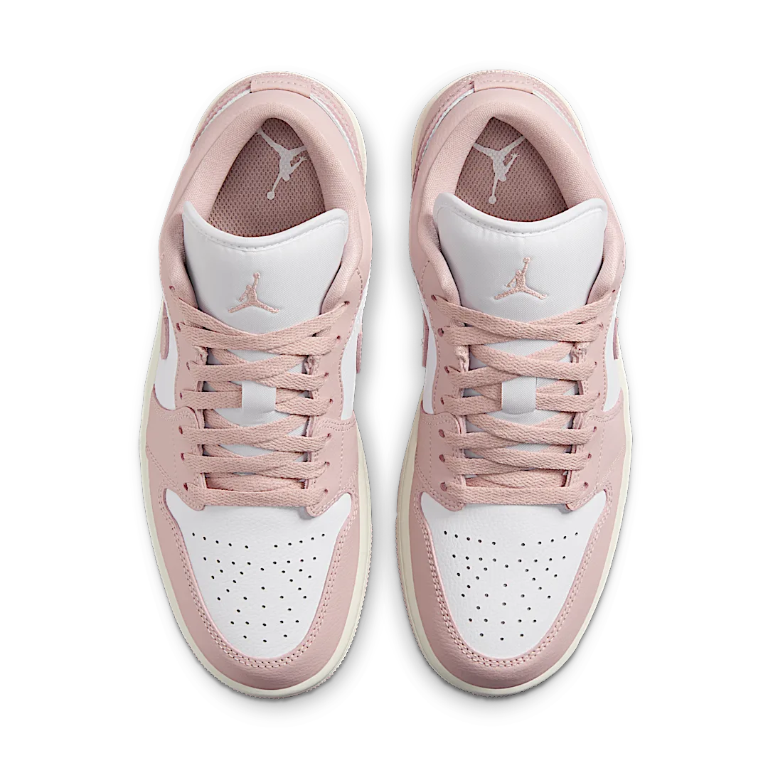 Overkicks - Air Jordan 1 Low Pink Oxford (DC0774-162) - par completo