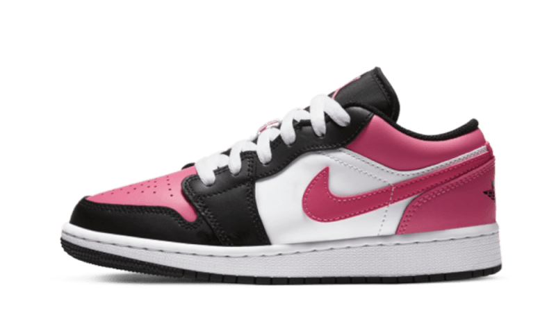 Overkicks - Air Jordan 1 Low Pinksicle (GS) (554723-106) - vista lateral