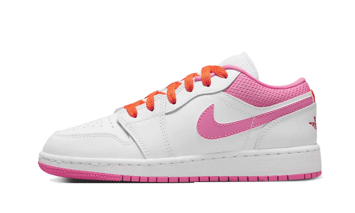 Overkicks - Air Jordan 1 Low Pinksicle Orange (GS) (DR9498-168) - vista lateral