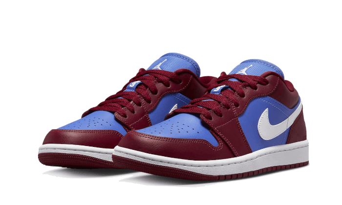 Overkicks - Air Jordan 1 Low Pomegranate Medium Blue (DC0774-604) - vista trasera