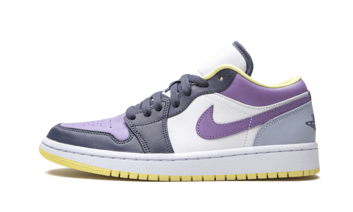 Overkicks - Air Jordan 1 Low Purple Magenta (DJ4342-400) - vista lateral