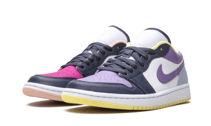 Overkicks - Air Jordan 1 Low Purple Magenta (DJ4342-400) - vista trasera