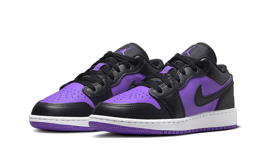Overkicks - Air Jordan 1 Low Purple Venom (GS) (553560-505) - imagen 2