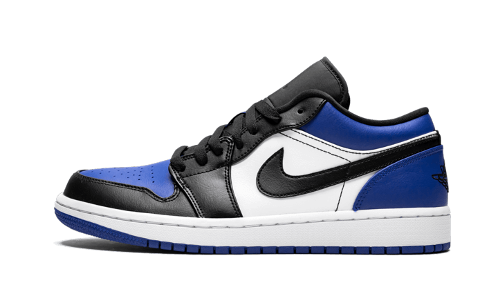 Overkicks - Air Jordan 1 Low Royal Toe (CQ9446-400) - vista lateral