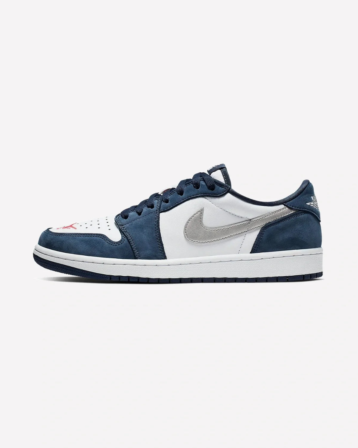 Overkicks - Air Jordan 1 Low SB Midnight Navy (CJ7891-400) - vista lateral
