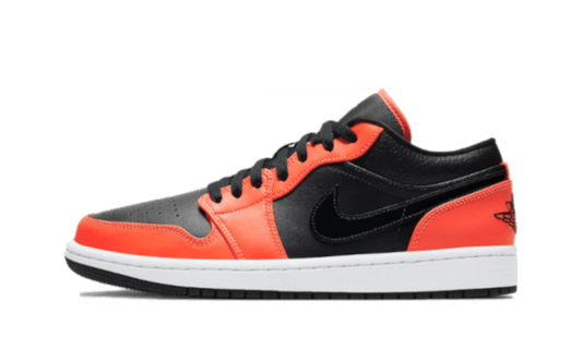 Overkicks - Air Jordan 1 Low SE Black Turf Orange (CK3022-008) - vista lateral