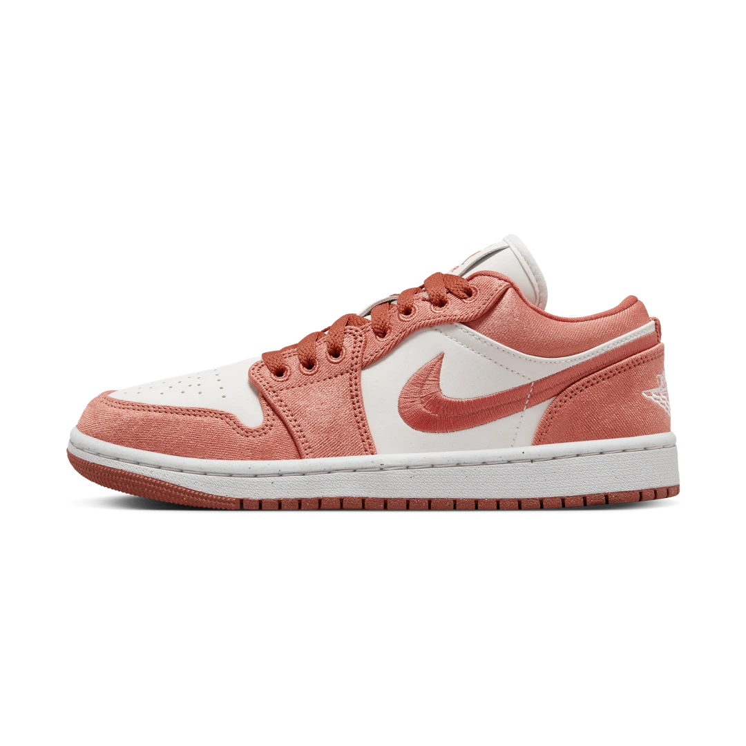 Overkicks - Air Jordan 1 Low SE Canvas Sky J Orange (FN3722-801) - vista lateral