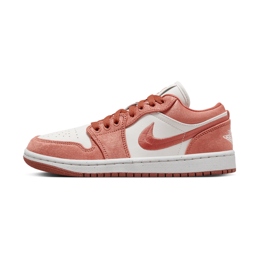 Overkicks - Air Jordan 1 Low SE Canvas Sky J Orange (FN3722-801) - vista lateral