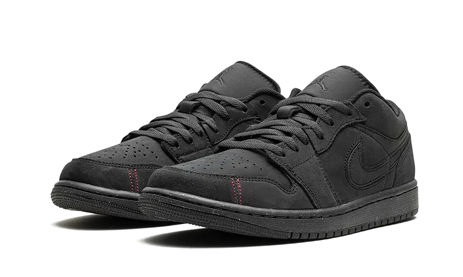 Overkicks - Air Jordan 1 Low SE Craft Dark Smoke Grey Varsity Red (FD8635-001) - vista trasera