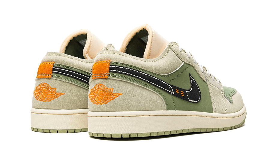 Overkicks - Air Jordan 1 Low SE Craft Light Olive (FD6819-300) - par completo