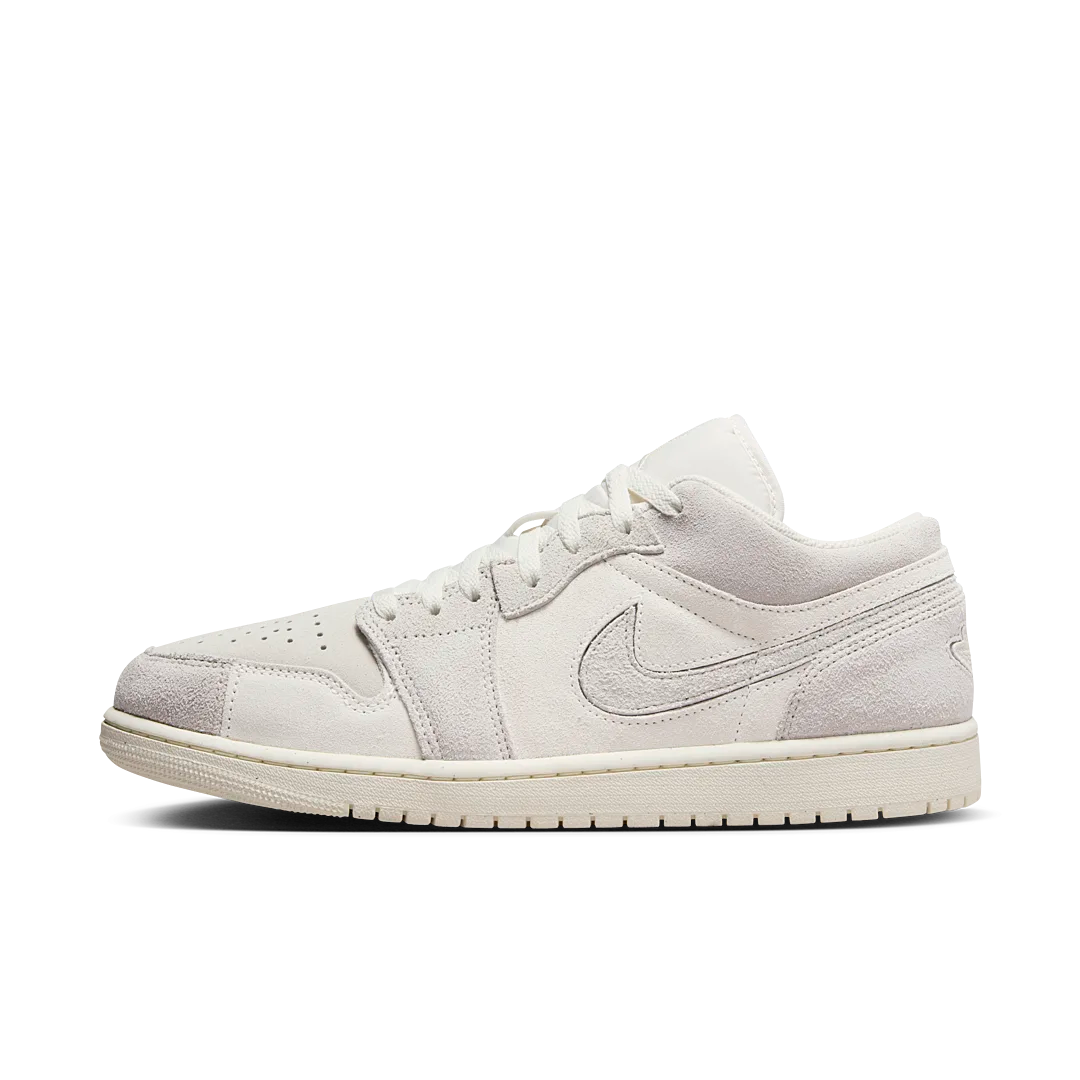 Overkicks - Air Jordan 1 Low SE Craft Pale Ivory (FQ3055-100) - vista lateral