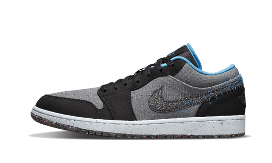 Overkicks - Air Jordan 1 Low SE Crater Grey University Blue (DM4657-004) - vista lateral