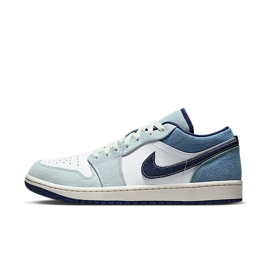 Overkicks - Air Jordan 1 Low SE Denim Star Blue (IH0648-141) - vista lateral