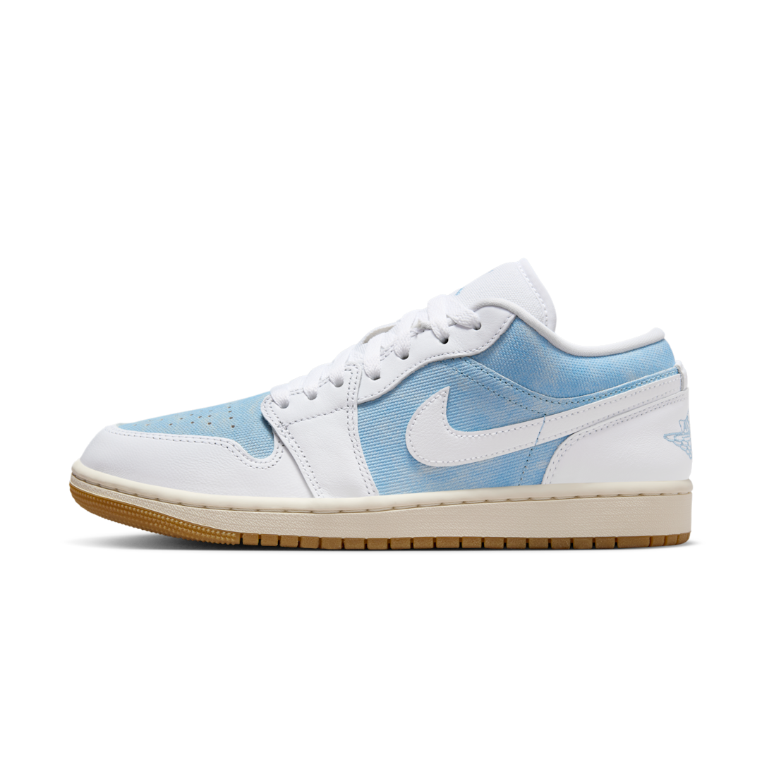 Overkicks - Air Jordan 1 Low SE Denim Worn Blue (HQ2004-400) - vista lateral