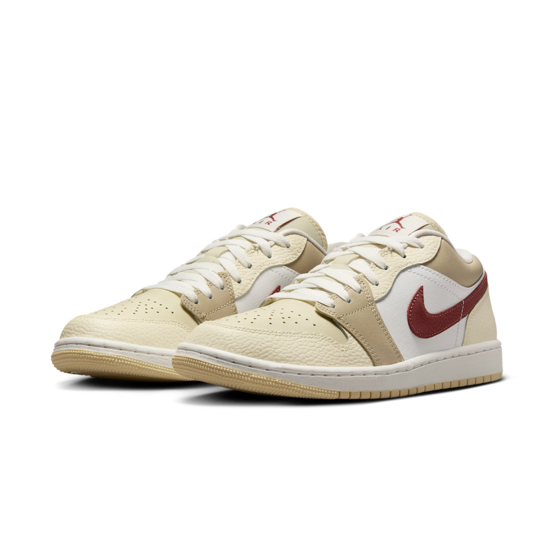 Overkicks - Air Jordan 1 Low SE Desert Khaki Red Sepia (HV6530-100) - vista trasera