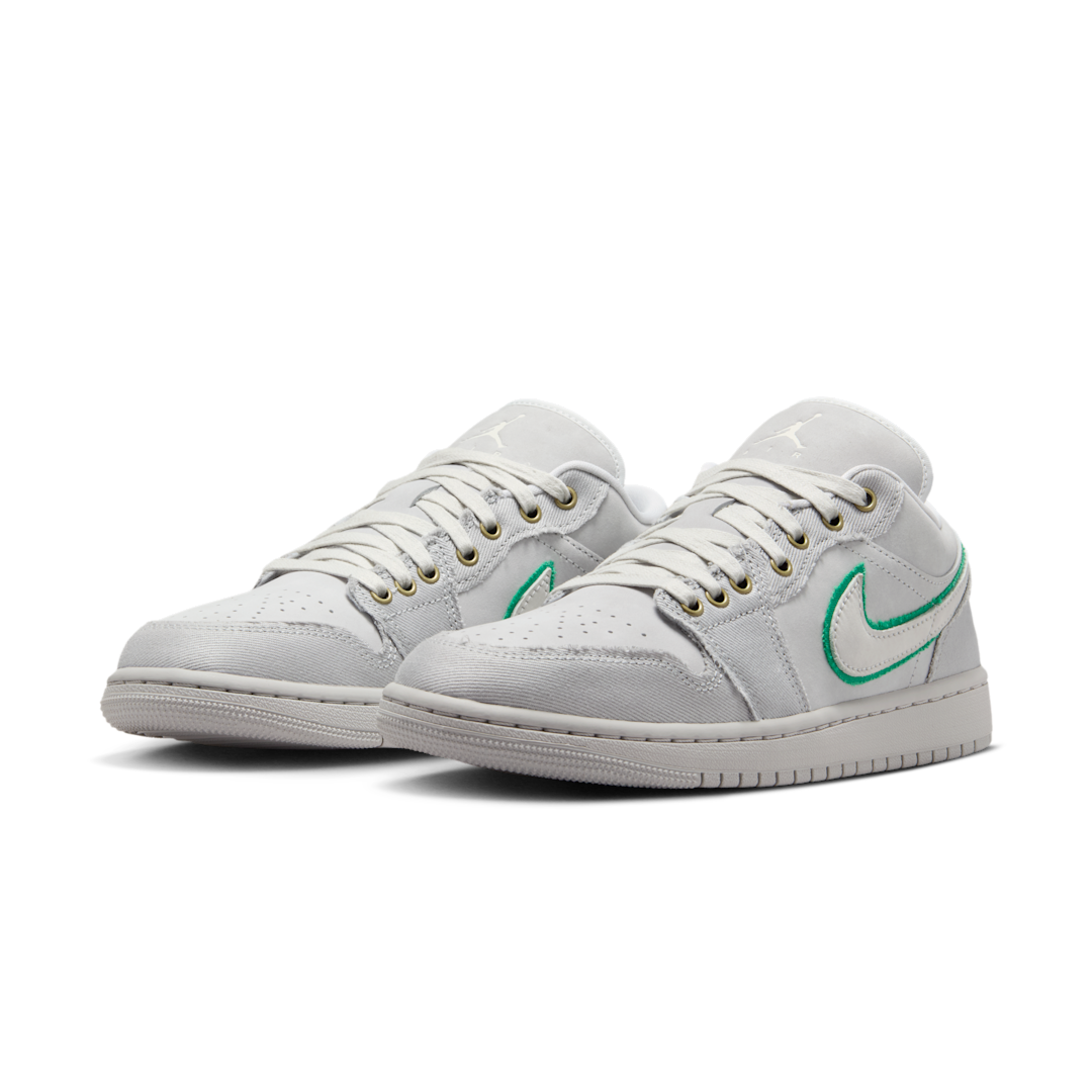 Overkicks - Air Jordan 1 Low SE Distressed Light Smoke Grey (IH3369-077) - vista trasera