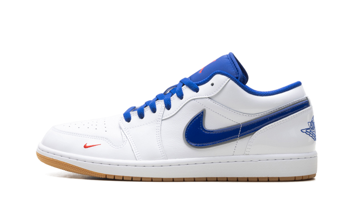 Overkicks - Air Jordan 1 Low SE Dodgers (IQ0400-100) - vista lateral