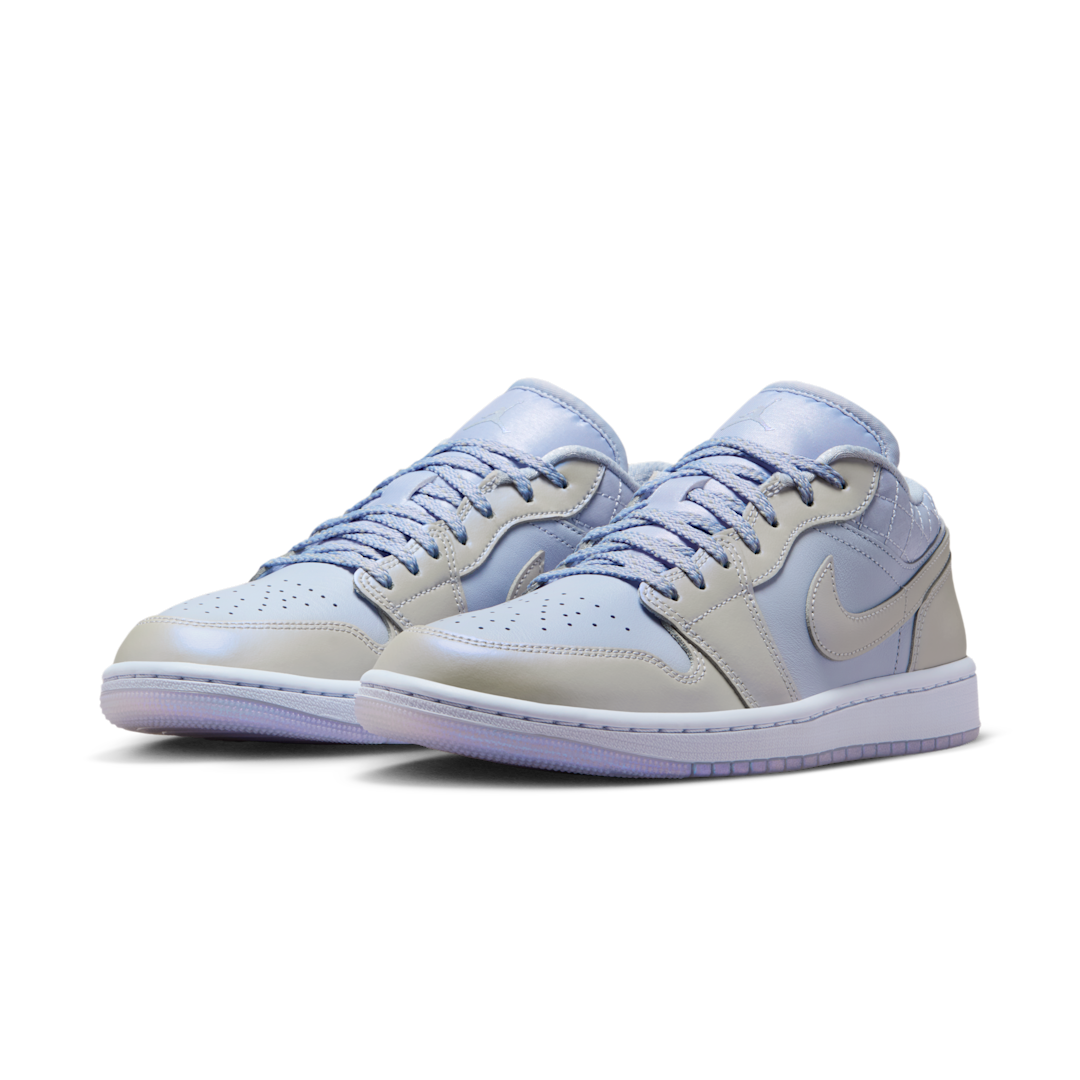 Overkicks - Air Jordan 1 Low SE Ghost Pearlized Quilt (IM5129-010) - vista trasera