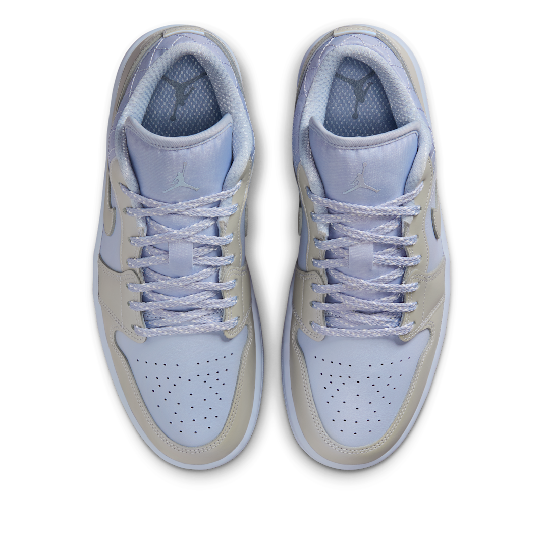 Overkicks - Air Jordan 1 Low SE Ghost Pearlized Quilt (IM5129-010) - par completo