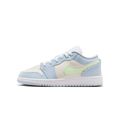 Air Jordan 1 Low SE Half Blue Sail Vapor Green (GS)