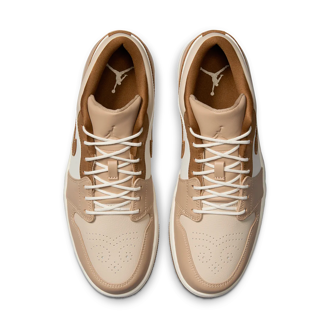 Overkicks - Air Jordan 1 Low SE Hemp Light British Tan (HF5753-221) - par completo