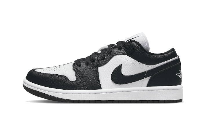 Overkicks - Air Jordan 1 Low SE Homage Split White Black (DR0502-101) - vista lateral
