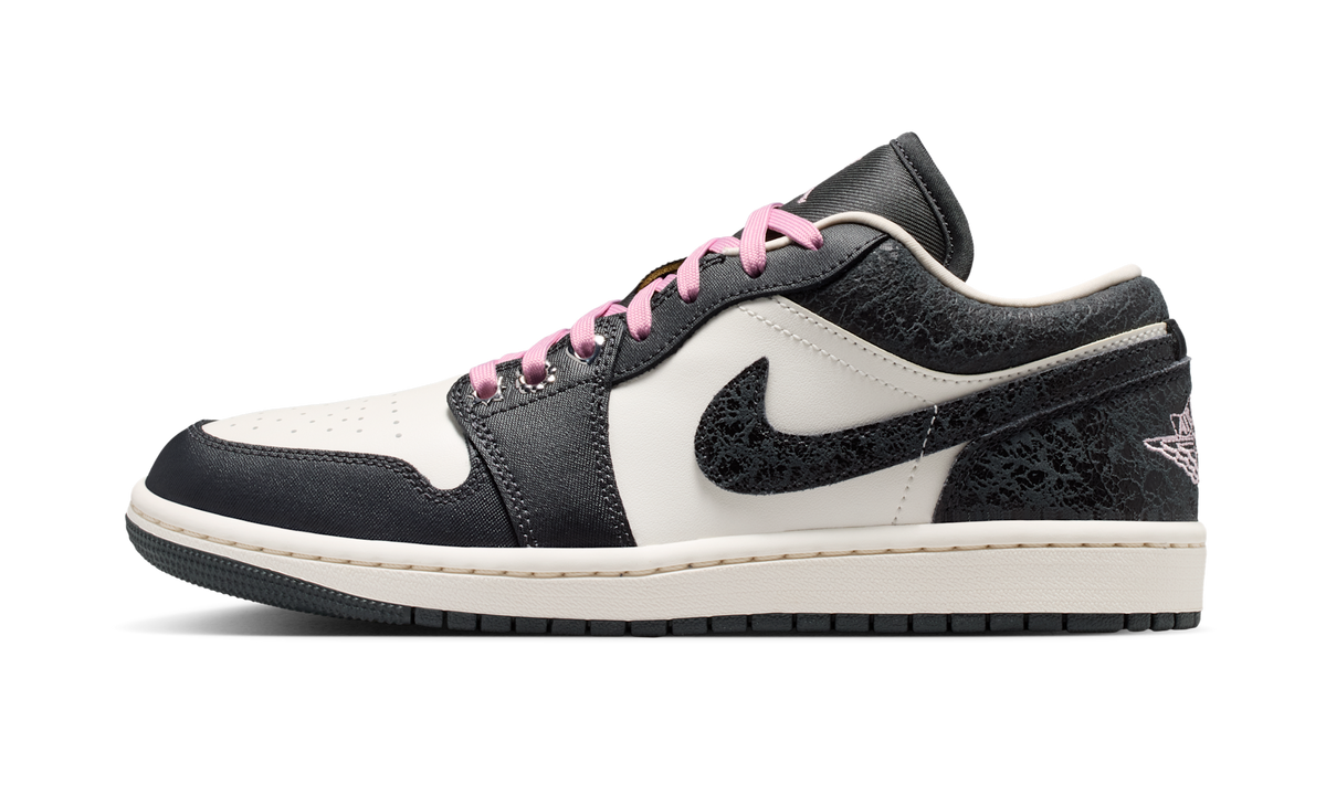 Overkicks - Air Jordan 1 Low SE Iced Carmine (II0595-001) - vista lateral