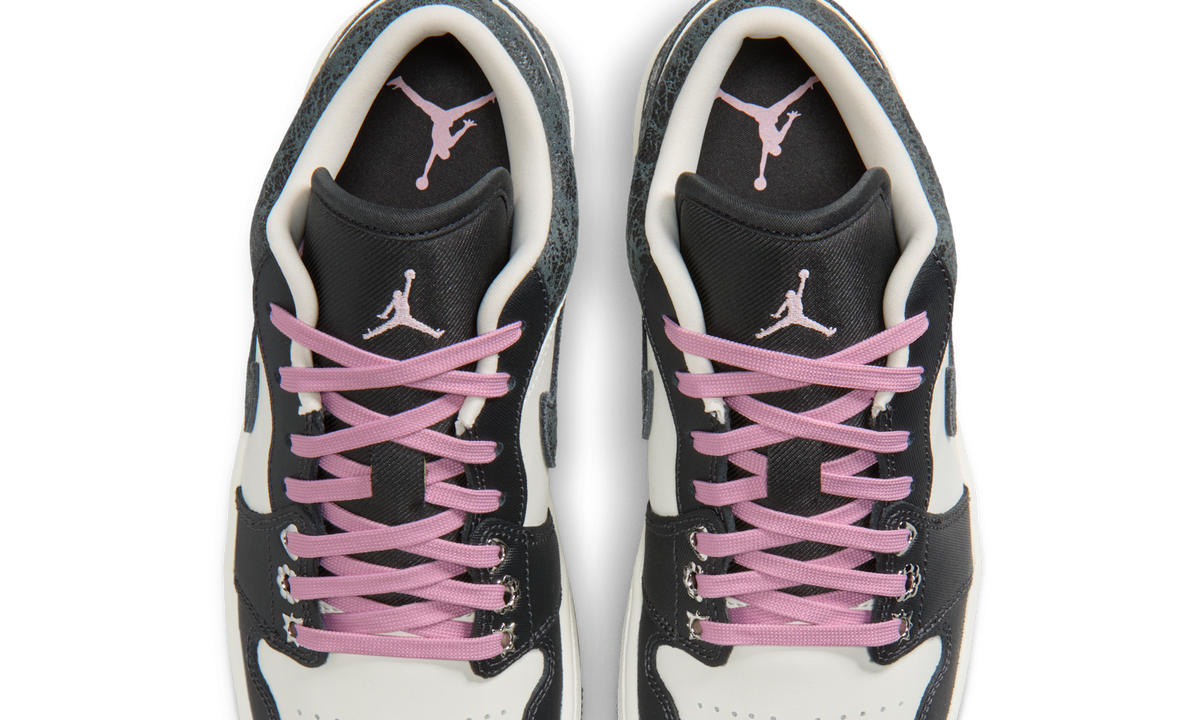 Overkicks - Air Jordan 1 Low SE Iced Carmine (II0595-001) - vista superior