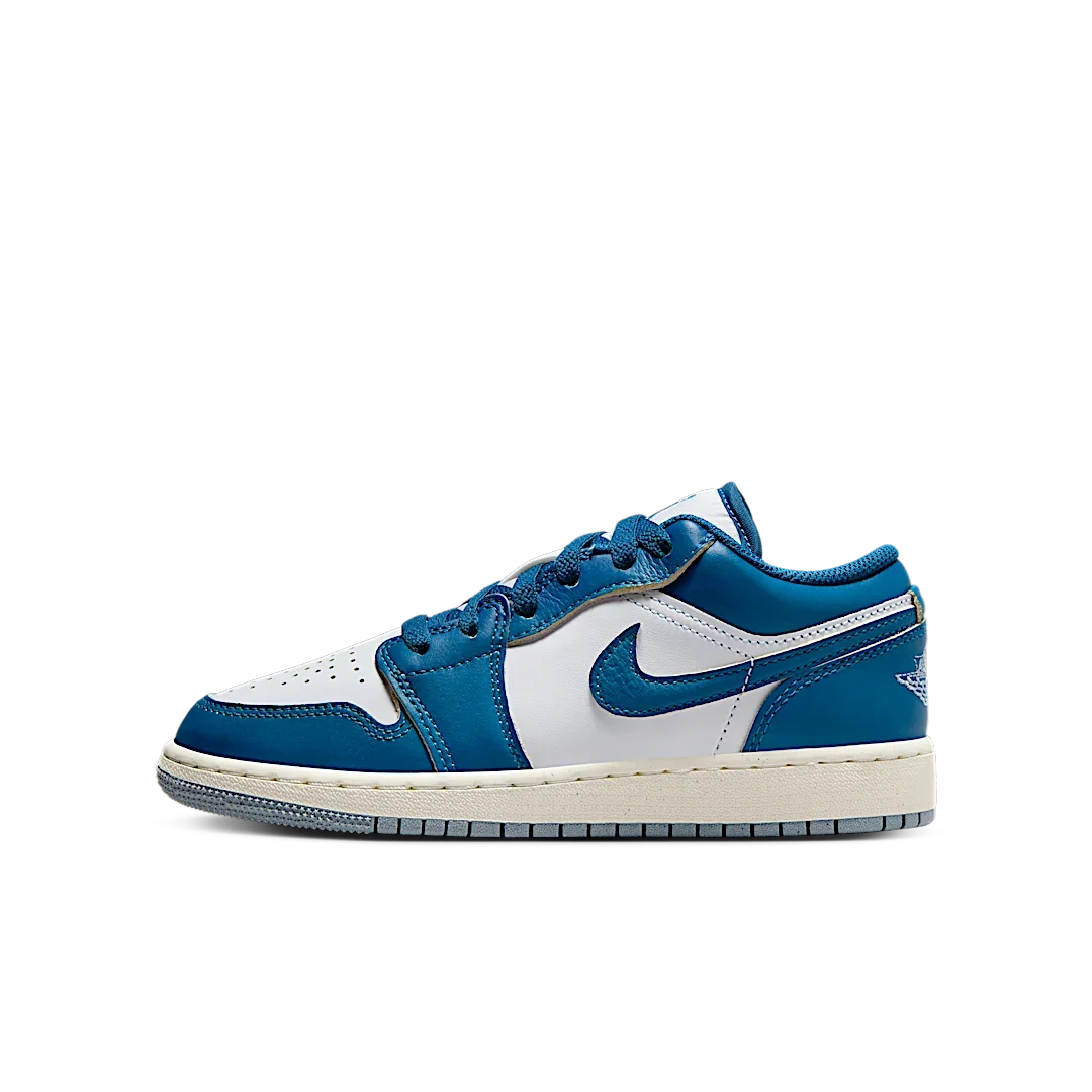 Overkicks - Air Jordan 1 Low SE Industrial Blue (GS) (FN9137-141) - vista lateral