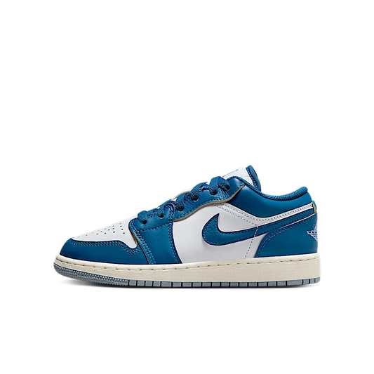 Overkicks - Air Jordan 1 Low SE Industrial Blue (GS) (FN9137-141) - vista lateral