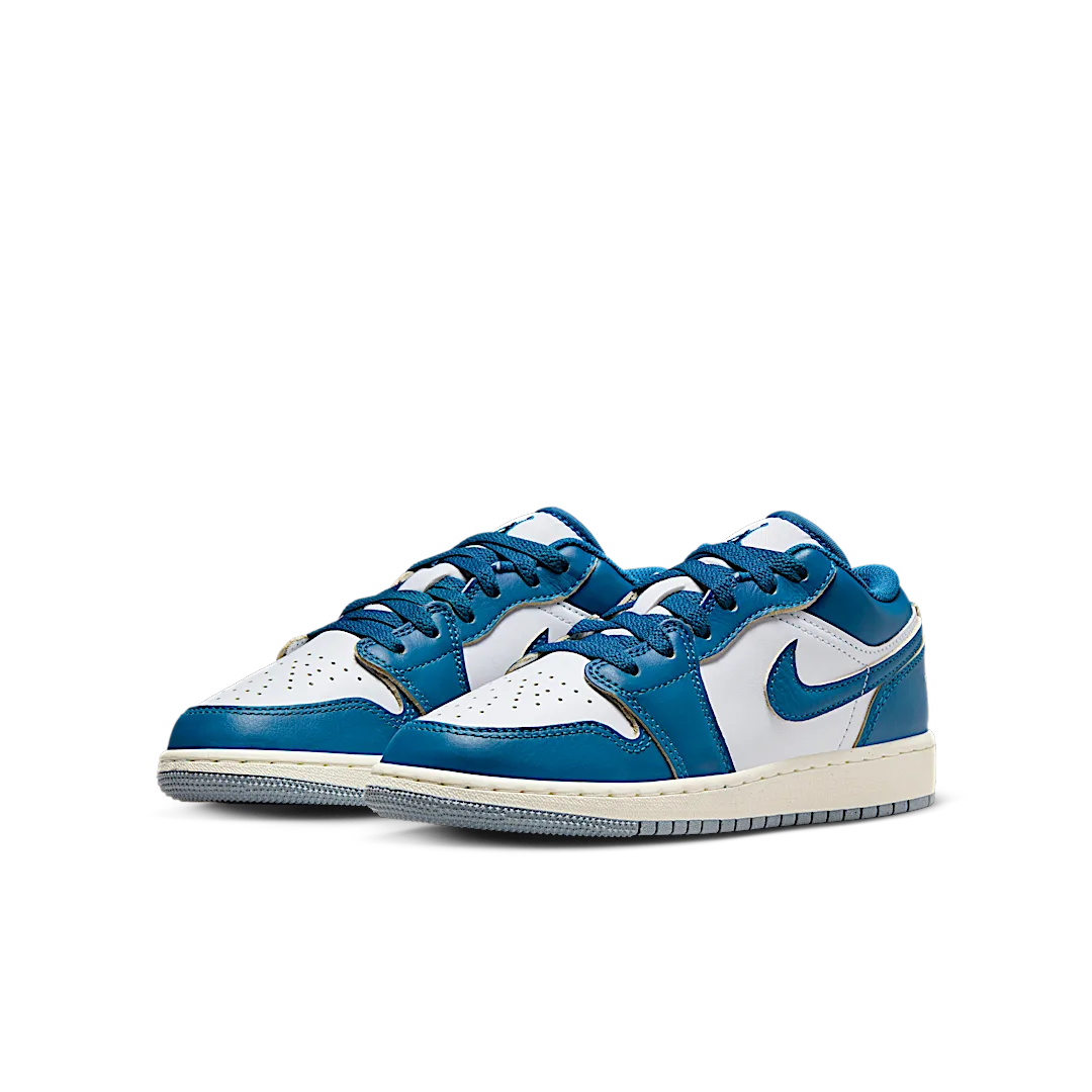 Overkicks - Air Jordan 1 Low SE Industrial Blue (GS) (FN9137-141) - imagen 2