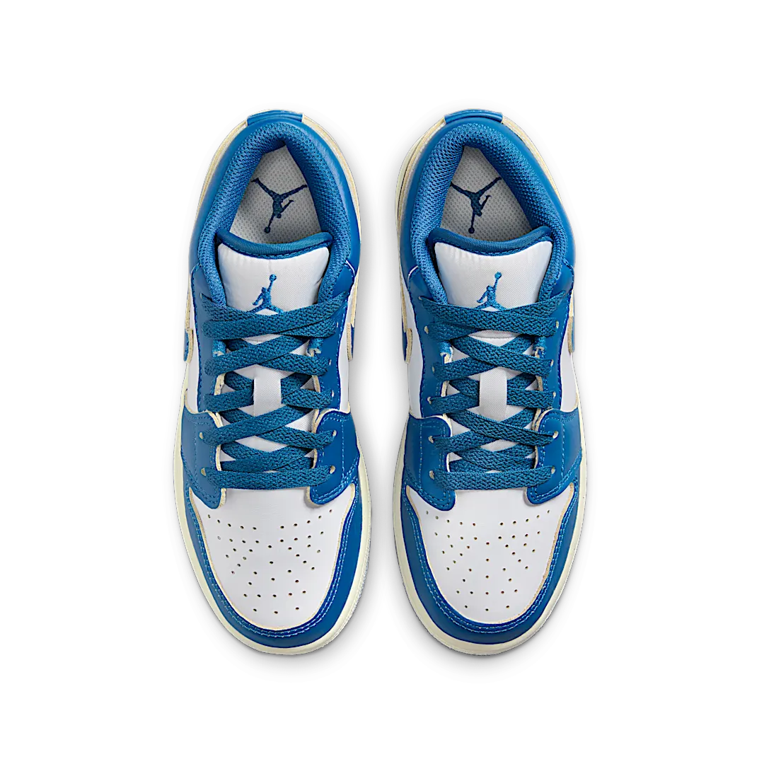 Overkicks - Air Jordan 1 Low SE Industrial Blue (GS) (FN9137-141) - imagen 3
