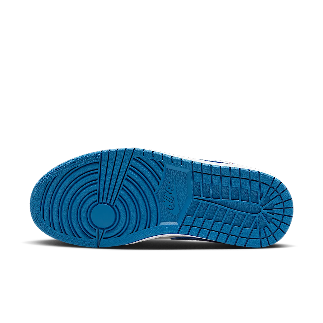 Overkicks - Air Jordan 1 Low SE Industrial Blue Sashiko (FV3622-141) - detalle suela