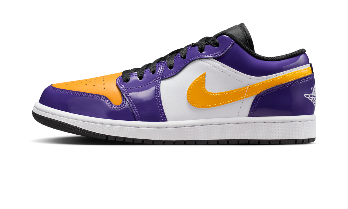 Overkicks - Air Jordan 1 Low SE Lakers (IQ9389-547) - vista lateral