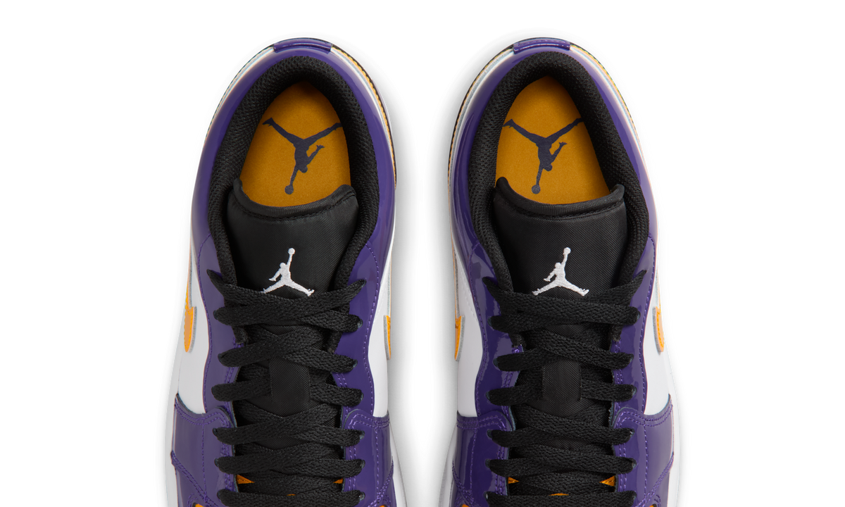 Overkicks - Air Jordan 1 Low SE Lakers (IQ9389-547) - vista superior