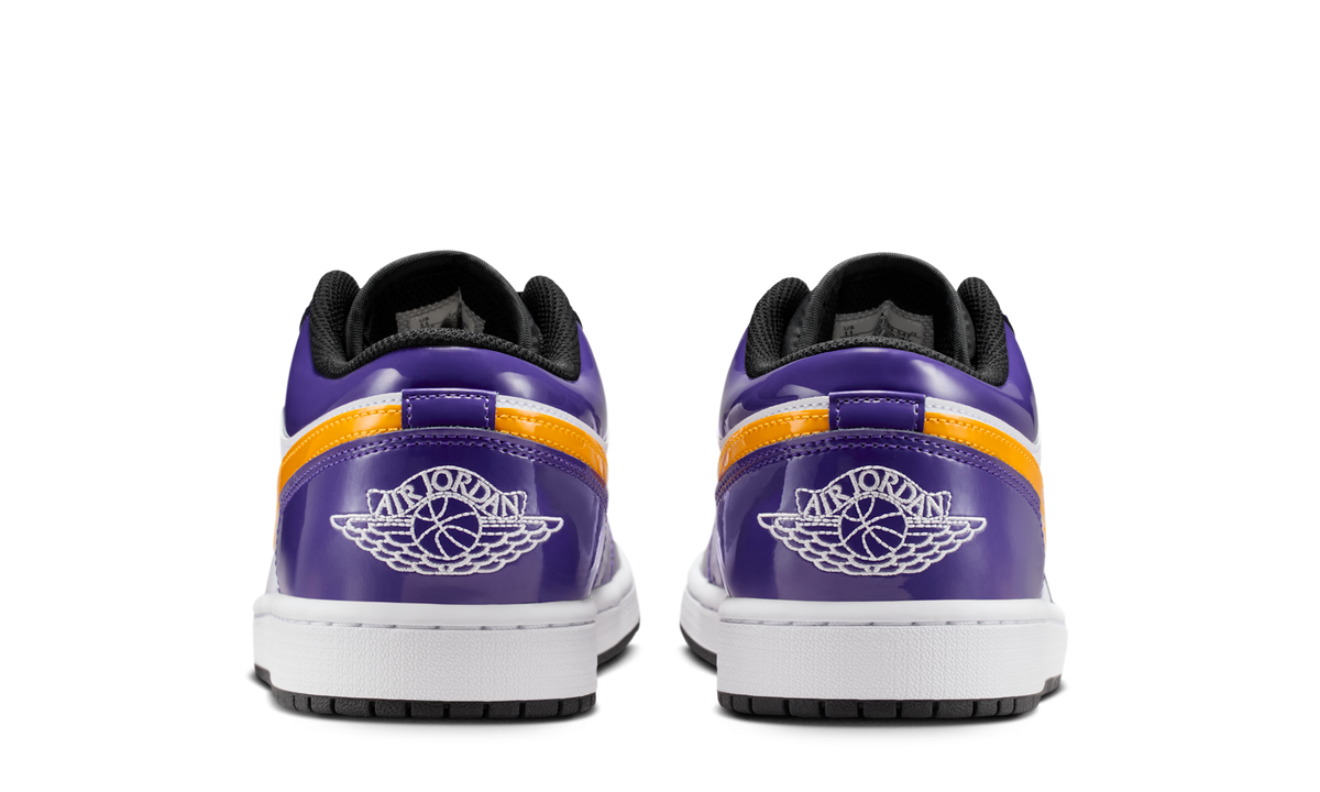 Overkicks - Air Jordan 1 Low SE Lakers (IQ9389-547) - detalle talón