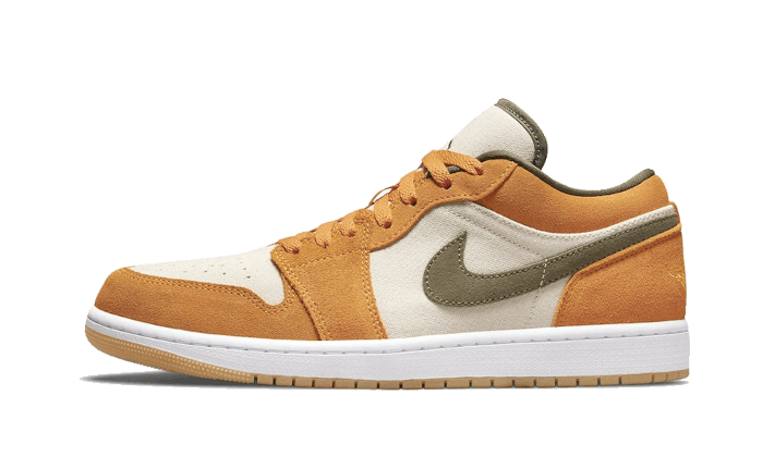 Overkicks - Air Jordan 1 Low SE Light Curry (DH6931-102) - vista lateral